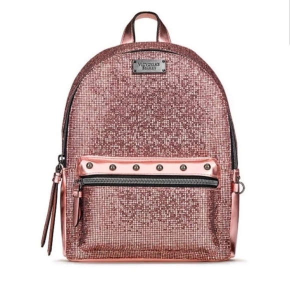 NWT!  VICTORIA'S SECRET GLITTER BACKPACK - Picture 2 of 8